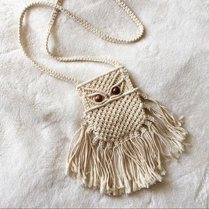 Ecote cross body owl bag